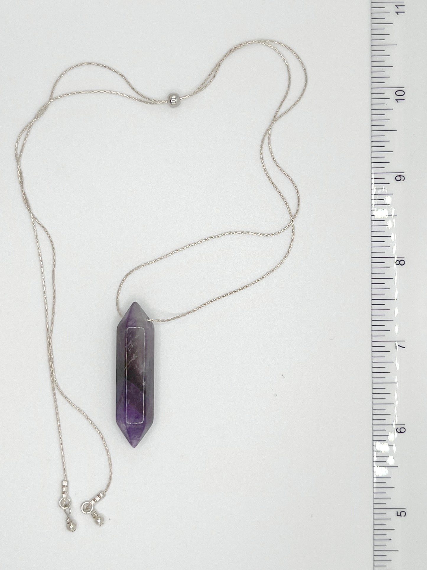 Amethyst Crystal Ildako Necklace