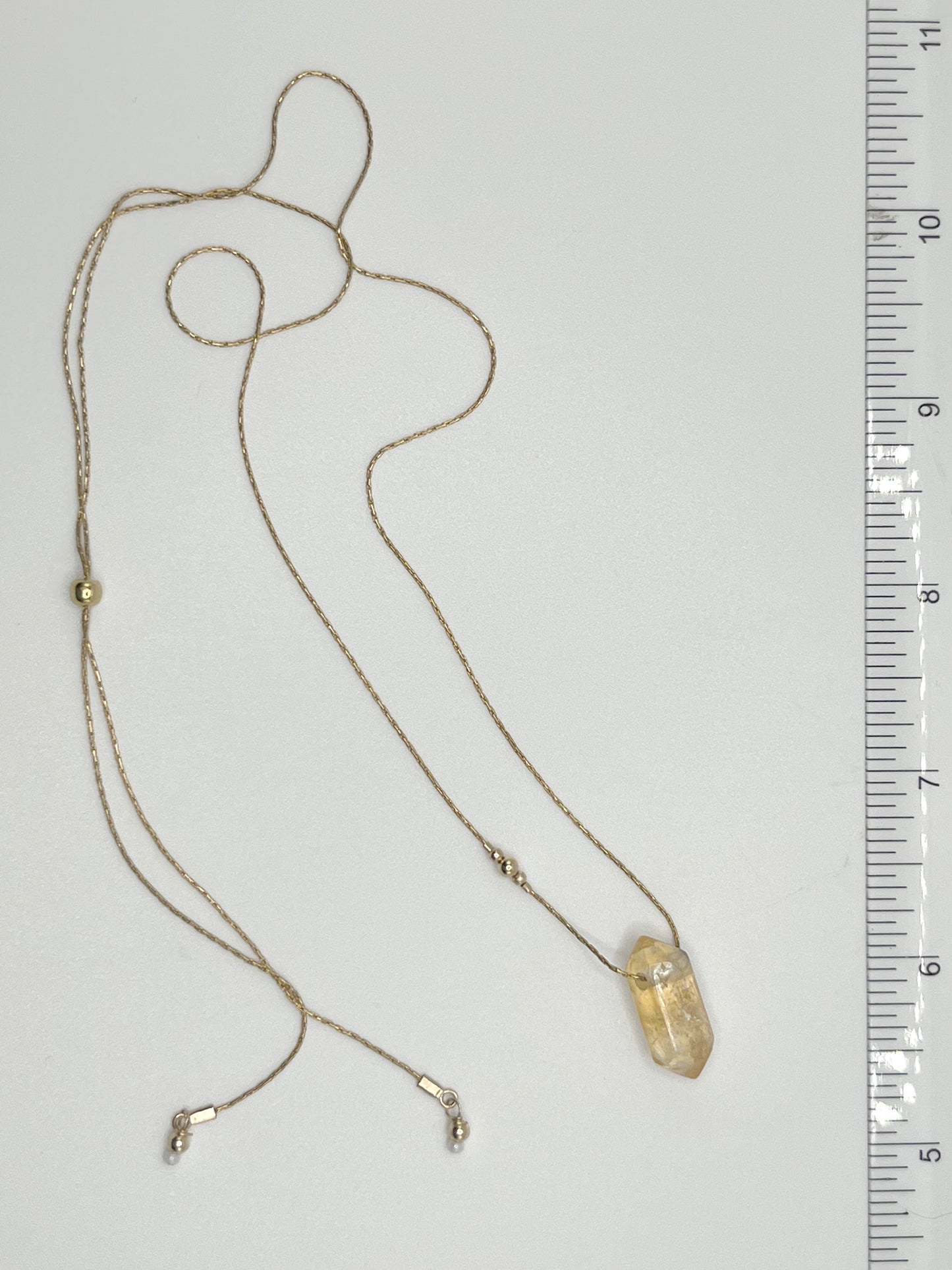 Citrine Sunshine Baby Necklace