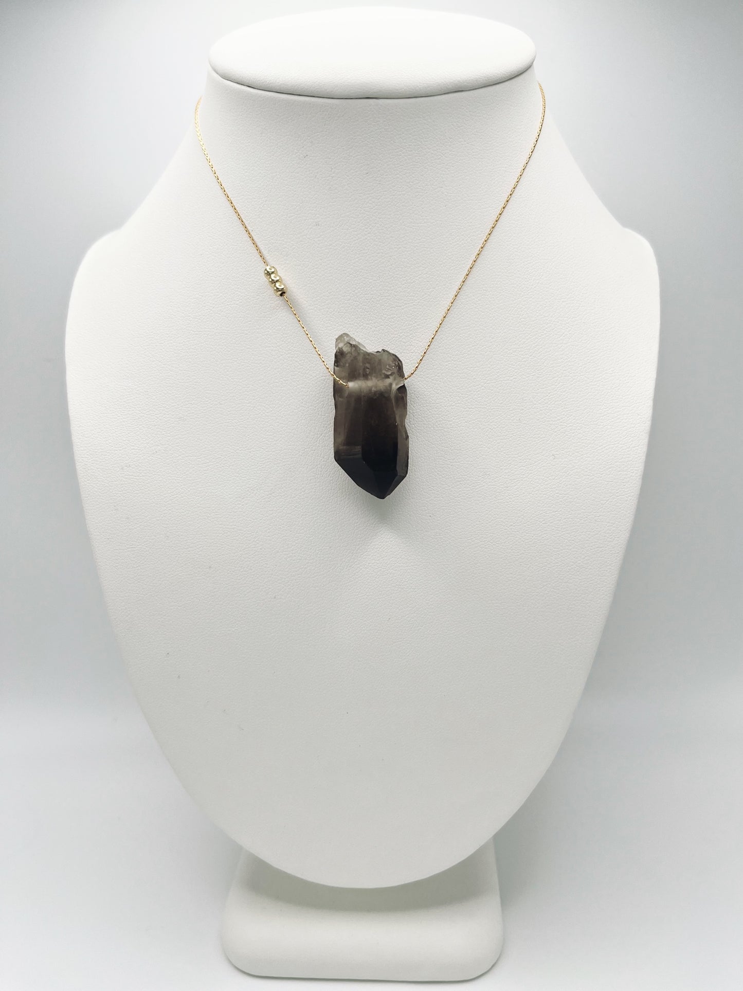 Smokey Quartz  Grounding Necklace