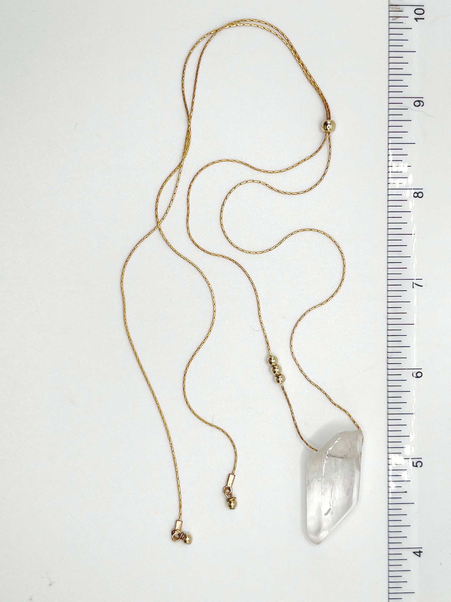 Clear Crystal Halo Necklace