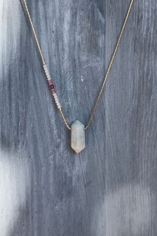 Moonstone Fairy Necklace